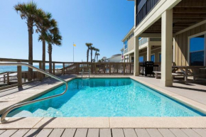 The Pelicans Nest Beachfront 4 Bdrm 4 and half Bath Home with Pool and Hot Tub